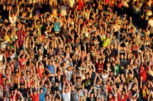 Crowded stadium image