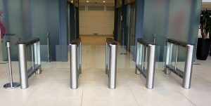 GFastlane glassgate 150 security entrance control turnstile