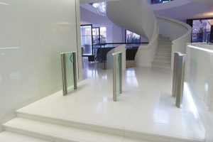Entrance control security Fastlane clearstyle turnstiles