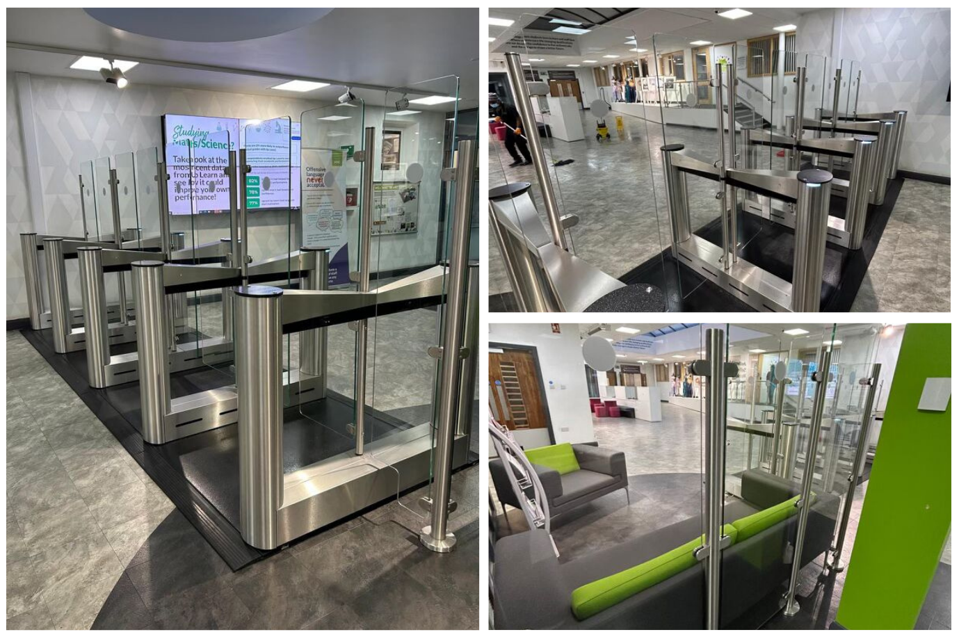 Huddersfield New College enhances entrance security with Fastlane Glassgate 400