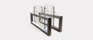 Fastlane Interlock entrance control security dual-barrier turnstile