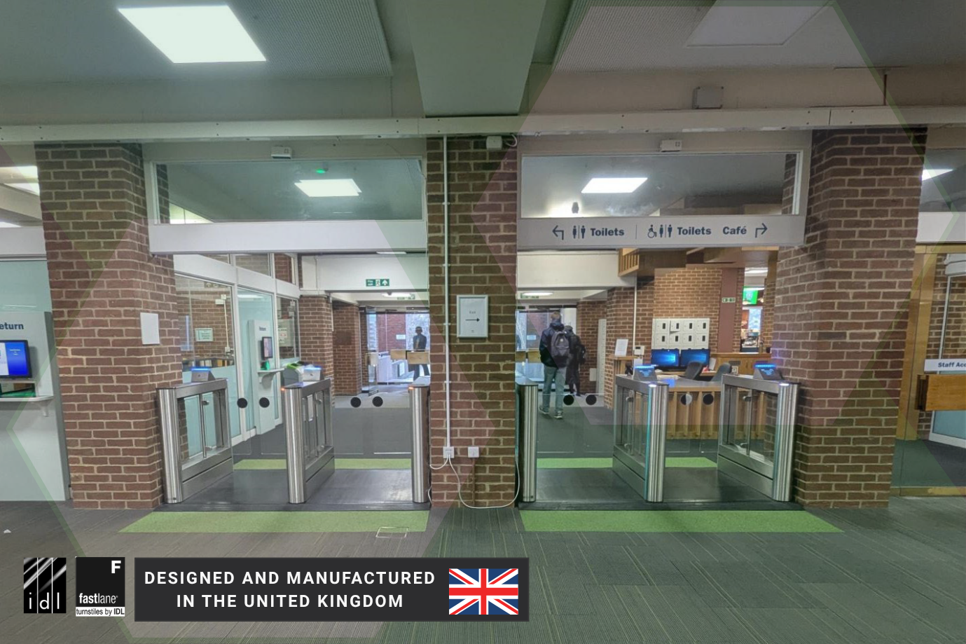 AdvaNova installs Fastlane Glassgate 150 Plus at University of Sussex library